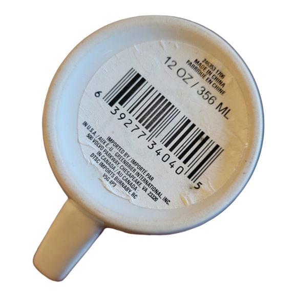 Vtg Coffee Tea Mug Greenbrier Royal Norfolk Autumn Leaves Thanksgiving - Picture 4 of 4